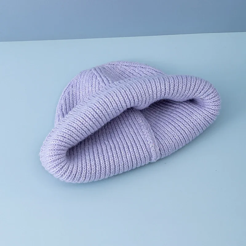 New Women’s Cuffed Ribbed Knit - Beanie Cuffed Knit ulasan dan harga