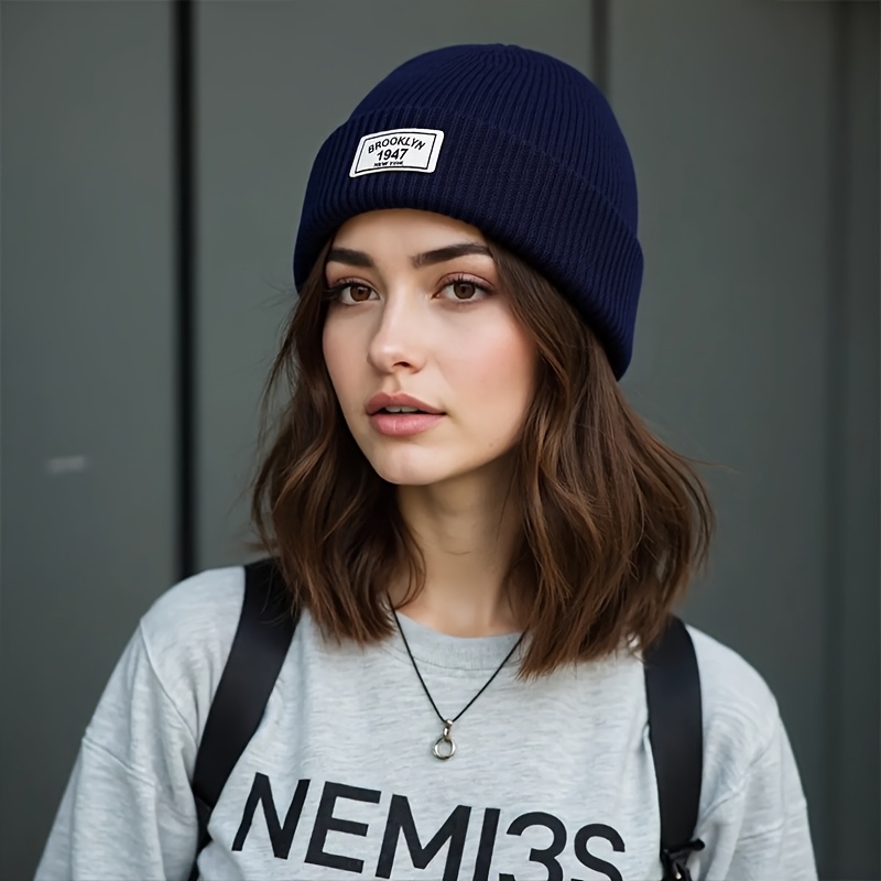 Unisex Brooklyn 1947 New York  - Beanie Cuffed Knit ulasan dan harga