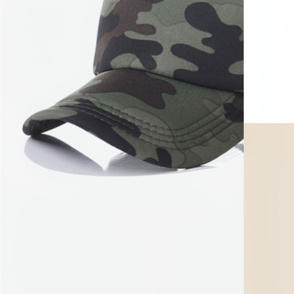 Fashion Camo Mesh Baseball Cap - Trucker Cap Mesh ulasan dan harga