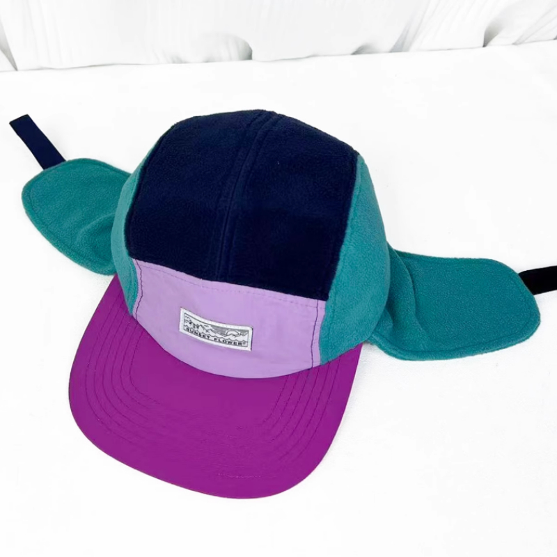 Korean Winter Polar Fleece Col - Corduroy Cap 5 Panel ulasan dan harga